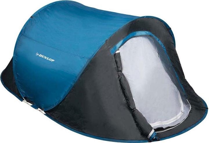 Productafbeelding Dunlop Pop-up tent 2pers. 255x155x95 (Opblaasbare tent, 1.80 kg, 2 personen)