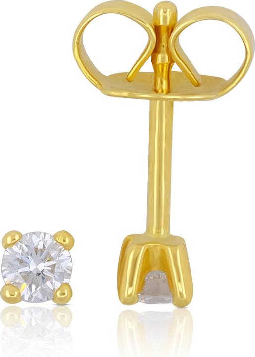 Muau Ohrstecker (750/18 K Gelbgold)