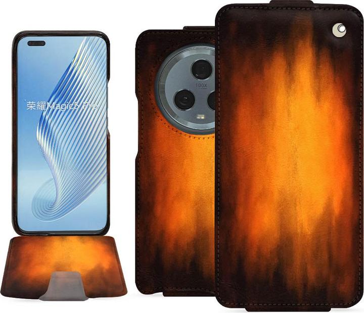 Immagine prodotto Noreve Coque à rabat vertical en cuir (Honor Magic5 Pro)