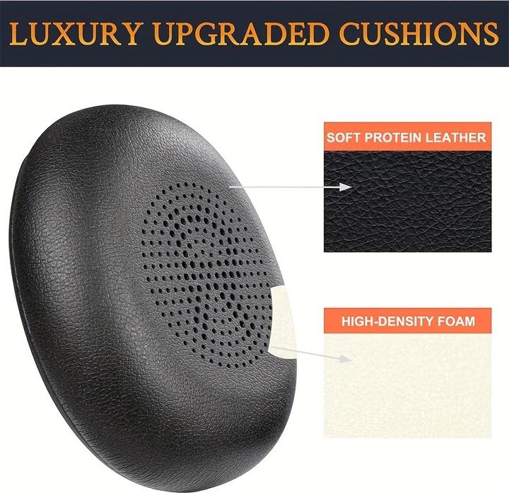 Image du produit PhoneLook Coussinets de remplacement cuir doux pour Jabra Evolve2 65 / Evolve2 40 / Elite 45h