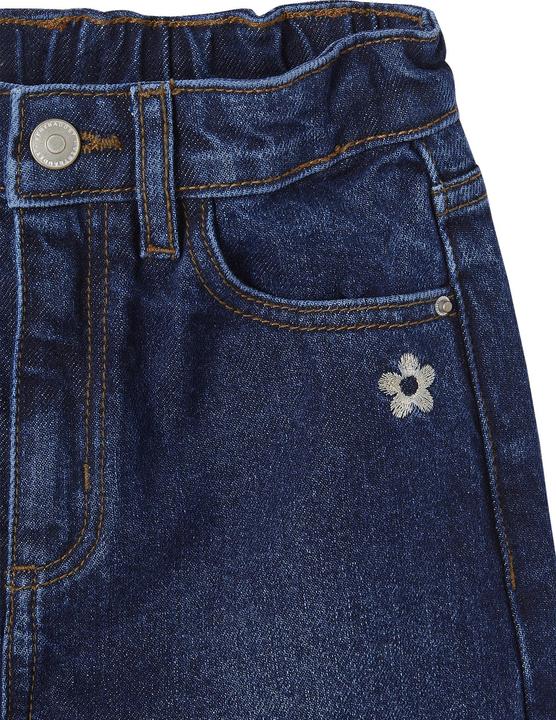 Immagine prodotto Vertbaudet Jeans larghi da bambina con elastico in vita, taglia regolabile (110)