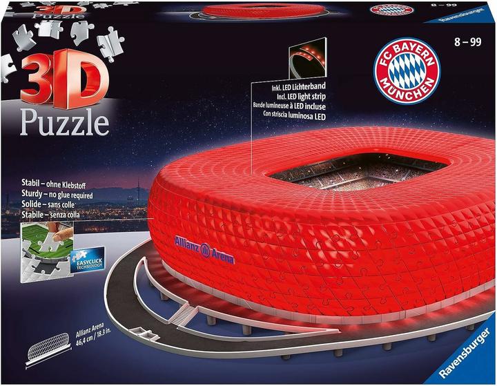 Produktbild Ravensburger Allianz Arena bei Nacht (216 Teile)