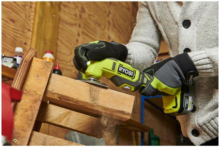 Image du produit Ryobi ONE+ Outil multifonctions sans fil RMT18-0, 18Volt (vert/noir, sans batterie ni chargeur)