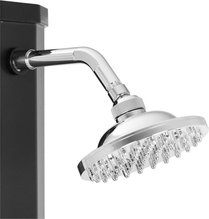 Produktbild Uniprodo Solardusche 35 l Tank Regendusche, Wasserhahn, Thermometer Aussendusche