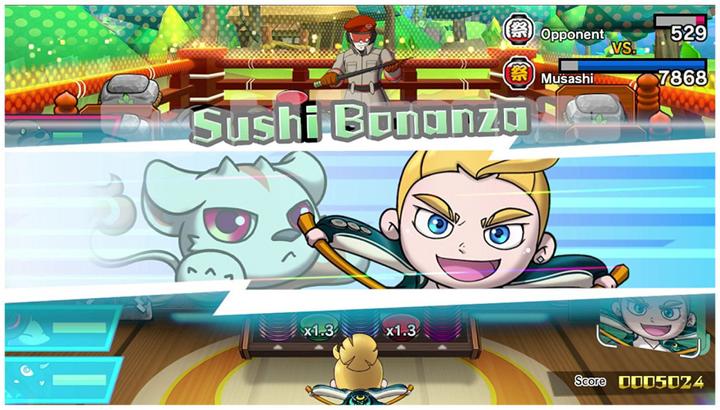 Actual product image Nintendo Sushi Striker - The Way Of Sushido - SWITCH (Switch, Switch Lite, Switch OLED)