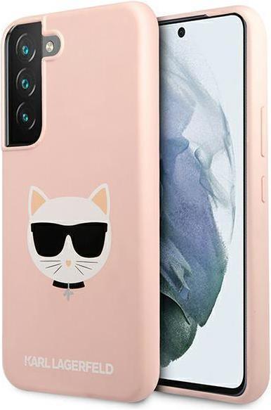 Produktbild Karl Lagerfeld KLHCS22MSLCHPI S22 + S906 hard case, pink (Samsung Galaxy S22+)
