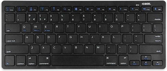 Actual product image iBox Ares 5 Keyboard Bluetooth QWERTY Black