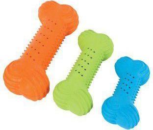 Produktbild Zolux Rubber toy crispy dice, 14 cm, various colors (Snackbeutel Hund)