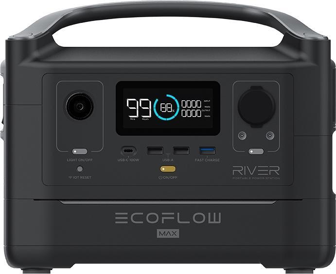 Actual product image EcoFlow River 600 Max (576 Wh, 7.70 kg)