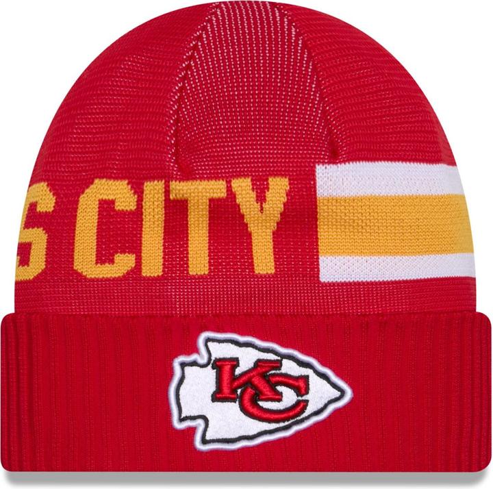 New Era NFL Sideline Tech Knit Mütze - Kansas City Chiefs