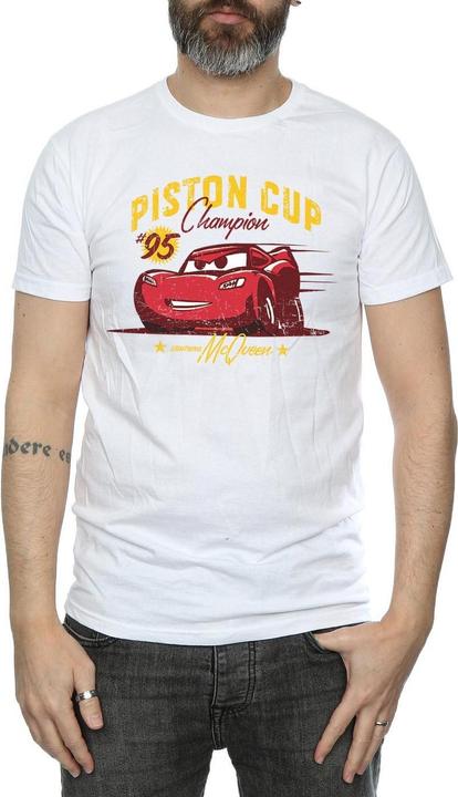 Immagine prodotto Disney Cars Piston Cup Champion Maglietta Uomo (S)