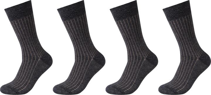 Actual product image Camano Men ca-soft shadow stripes socks 4p (pack of 4, 39, 42)