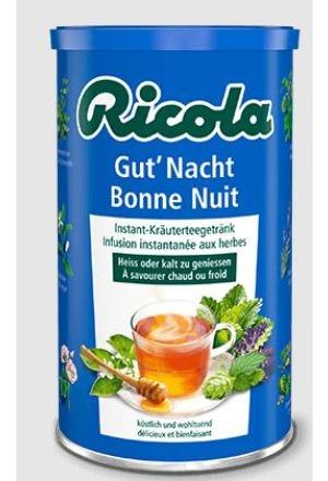 Produktbild Ricola Instant-Tee Gut'Nacht (200 g)