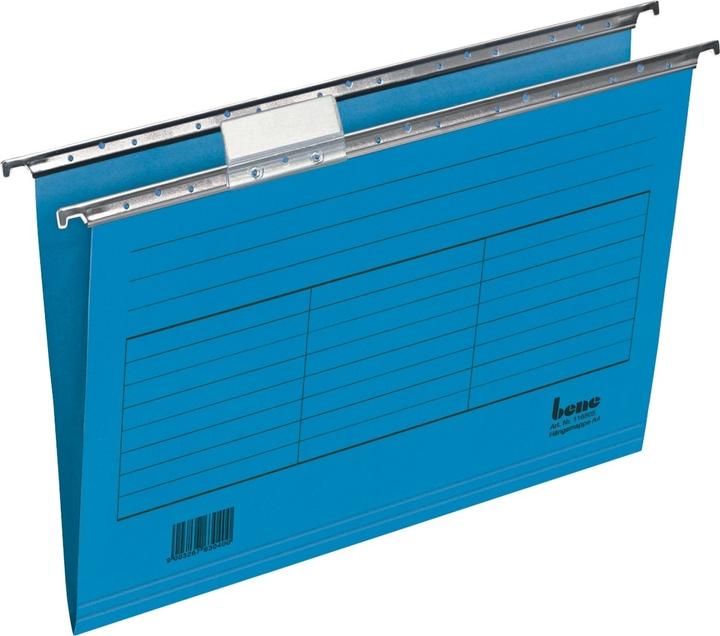 Produktbild Bene 5 Hängemappen blau (A4, 5 x)