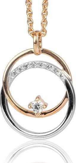 Breuning COLLIER - BRILL. 0,094 Ct. H/si (585, - Gold)