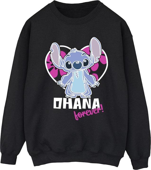 Disney Lilo And Stitch Ohana Forever Heart Sweatshirt (XXL)