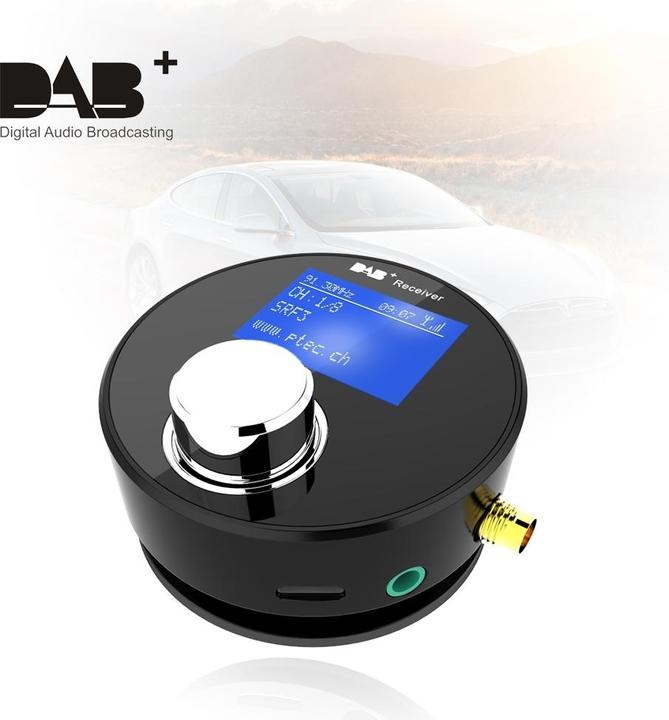 Produktbild P Tec A2 DAB+ Adapter / FM Transmitter
