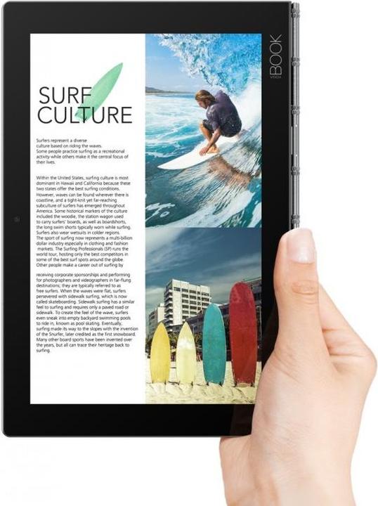 Produktbild Lenovo YOGA Book - DE (10.10", 64 GB, Gunmetal Grey)