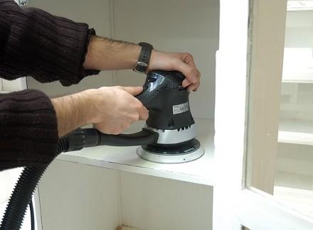 Actual product image Rupes RU-ER05TE Excentrische schuurmachine - 450W - 150x5mm (Eccentric grinder, 450 W)