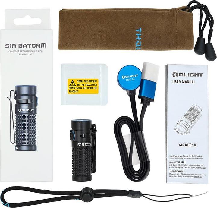 Immagine prodotto Olight S1R Baton II (6.30 cm, 1000 lm)