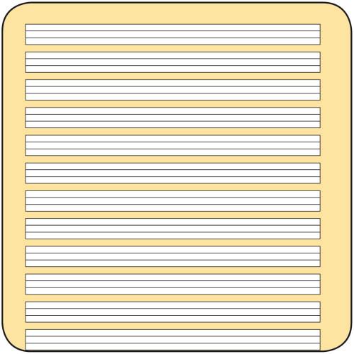 Produktbild Herlitz Arbeitsblock x.book, DIN A4, Lineatur 2 (A4, Liniert, Kein Einband)