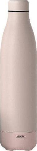 Remax Enceinte sans fil Bluetooth 5.0 avec thermos, 500 ml Coupe rose (RB-M5) (5 h, Fonctionnement sur batterie)