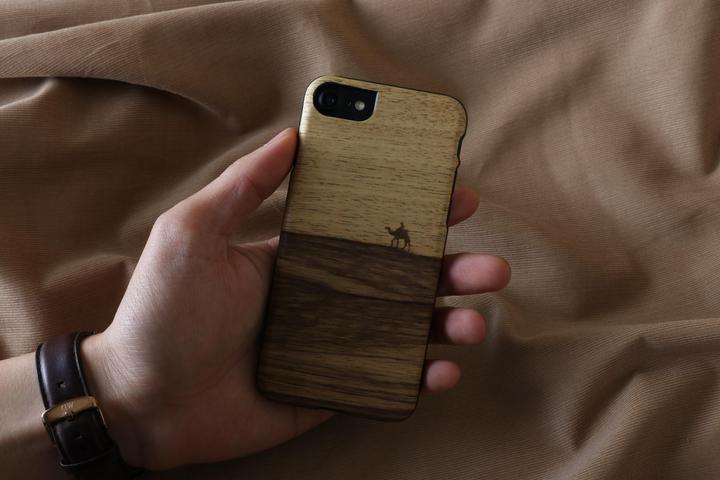 Image du produit Man.Wand &WOOD étui pour iPhone 7/8 terra juodas (Apple iPhone 7)