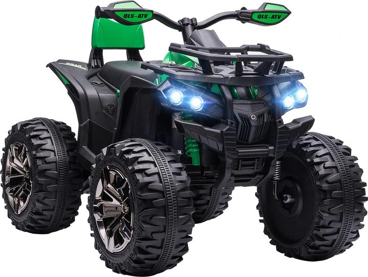 Produktbild Homcom Kinder Elektrofahrzeug Metall, Kunststoff Grün (12 V)