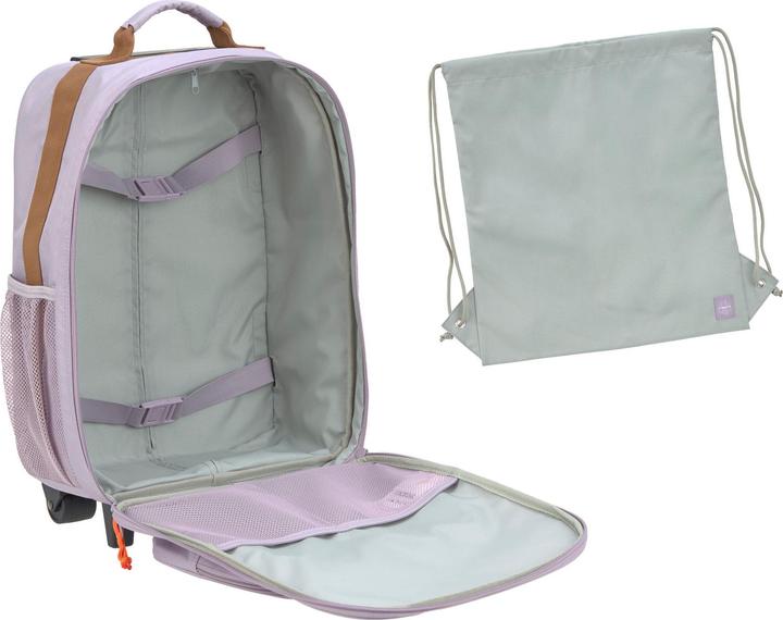 Produktbild Lässig Kinderkoffer - Trolley Little Gang, Lila (22 l, Handgepäck (bis 50l))