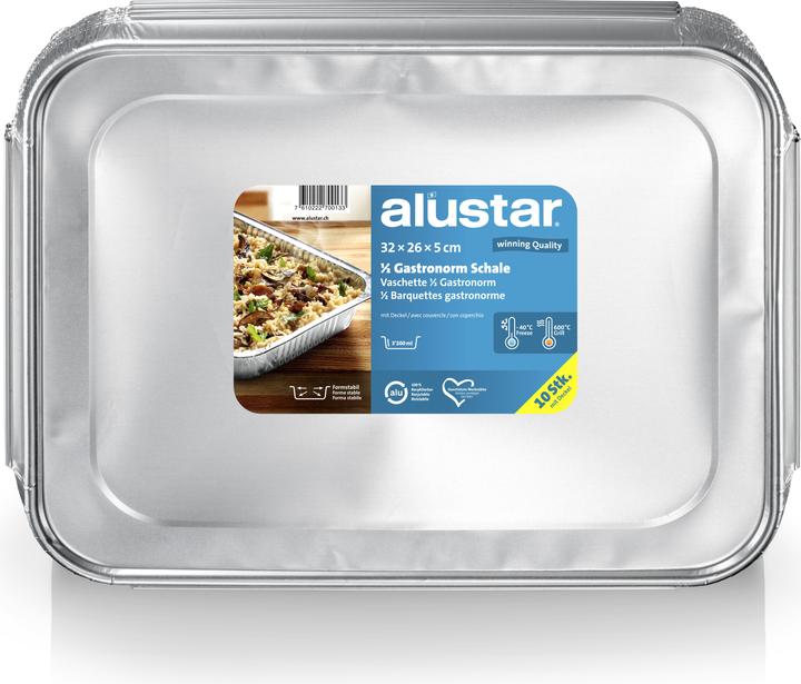 Image du produit Alustar Moule en aluminium avec couvercle en aluminium 3.20 L