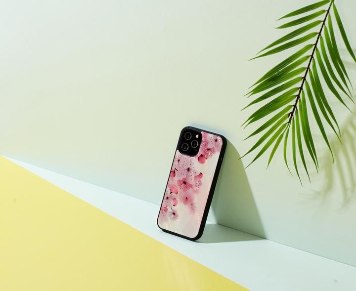 Actual product image Ikins case for Apple iPhone 12 Pro Max lovely cherry blossom (Apple iPhone 12 Pro Max)
