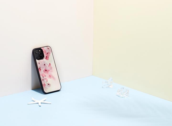 Actual product image Ikins case for Apple iPhone 12 Pro Max lovely cherry blossom (Apple iPhone 12 Pro Max)