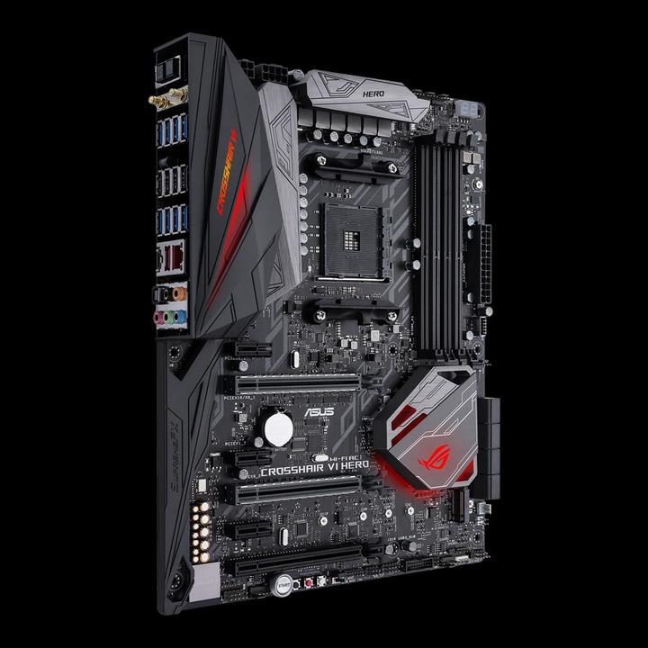 Actual product image ASUS Rog Crosshair Vi Hero Wifi (AM4, AMD X370, ATX)