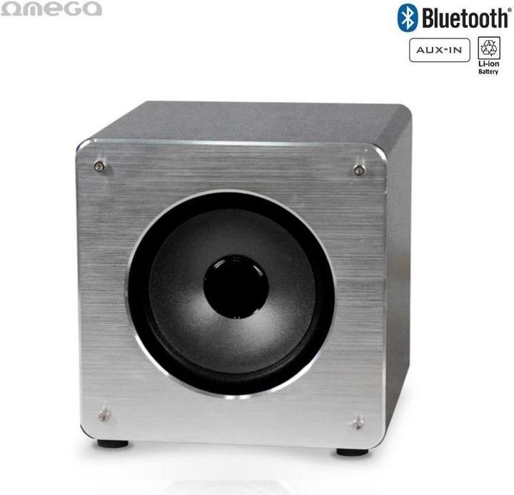 Produktbild Omega OG61A silver speaker (11 h, Akkubetrieb)
