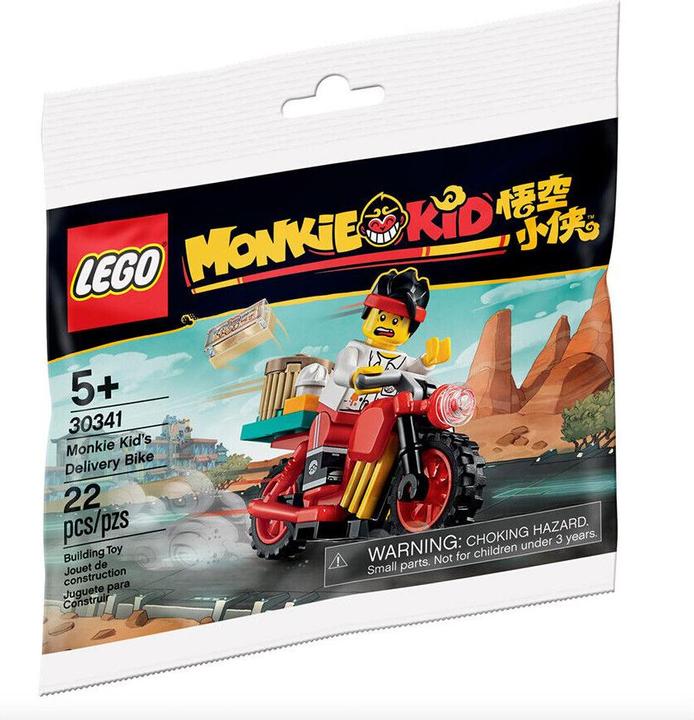 Actual product image LEGO Monkie Kid Delivery Bike (30341, LEGO Monkie Kid)