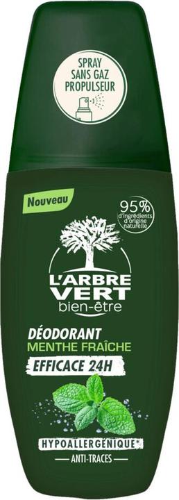Produktbild L'arbre vert Öko Deodorant frische Minze (Spray, 75 ml)