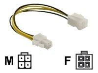 Actual product image Delock Power extension cable 4Pin