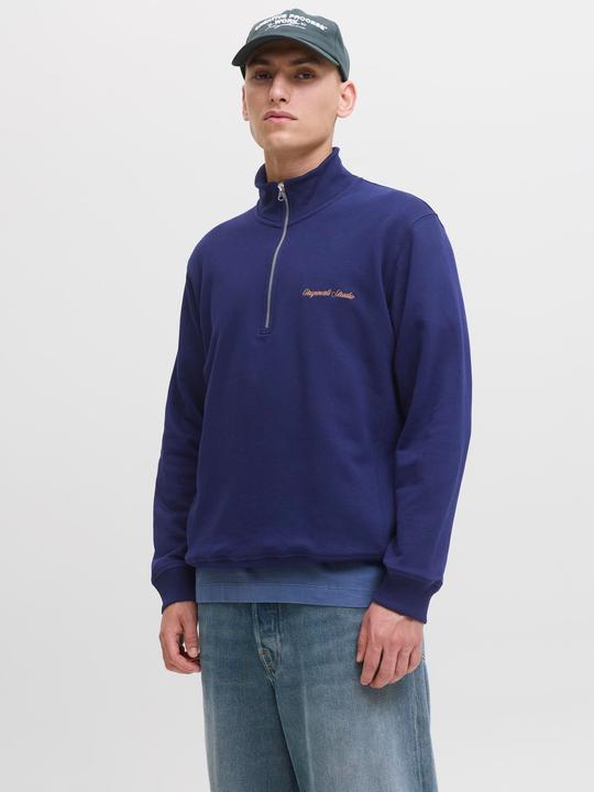 Actual product image Jack & Jones Jornorrebro Emb Sweat High Neck Sn (XS)