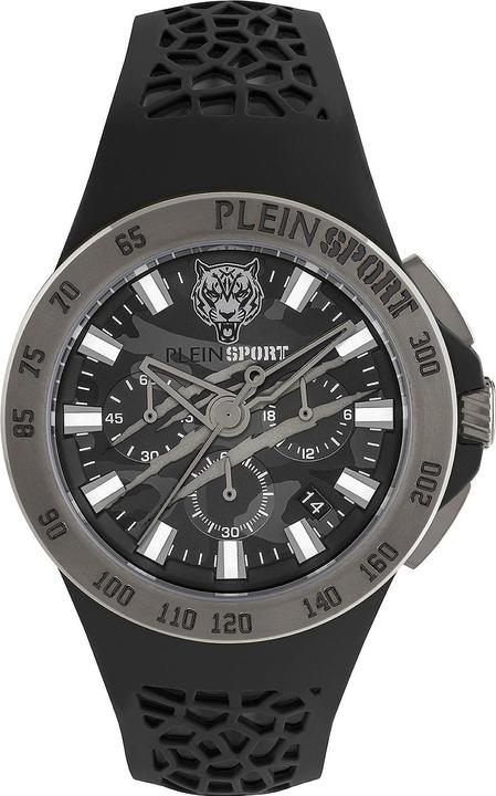 Plein Sport PSABA0123 Thunderstorm Chronograph 43mm 5ATM (Analoguhr, 43 mm)