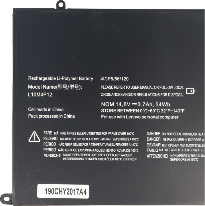 Produktbild Lenovo Akku IdeaPad U300, Yoga 13 (3700 mAh)