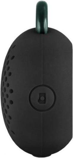 Actual product image Divoom Bluetune Bean 2 gen. Rubber shockproof, powerful 3 W DSP Bluetooth speaker with black microphone