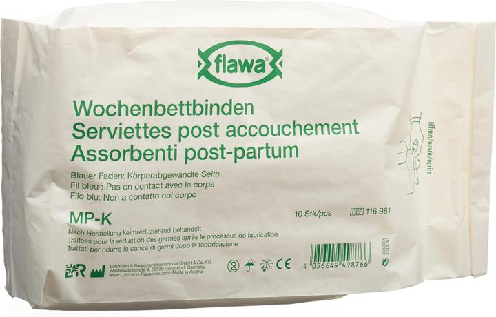 Actual product image Flawa MP-K (10 x, Maternity pads)