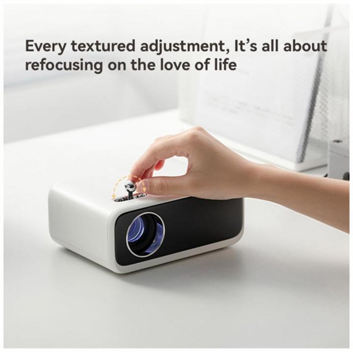 Productafbeelding Xiaomi Wanbo X1 Mini Draagbare Mini Home Cinema Projector Geel (VGA, 200 lm, 1.35 - 2.2:1)