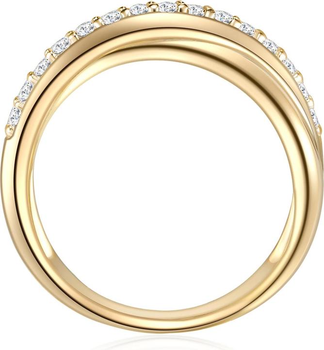 Produktbild Rafaela Donata Damen Sterling Silber Zirkonia gelbgold - 11478 (58, 925 Silber)