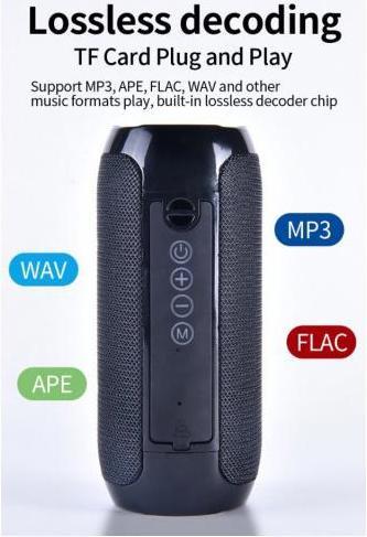 Actual product image Riff TG117 universal wireless BT waterproof speaker with AUX (4 h, Battery operated)