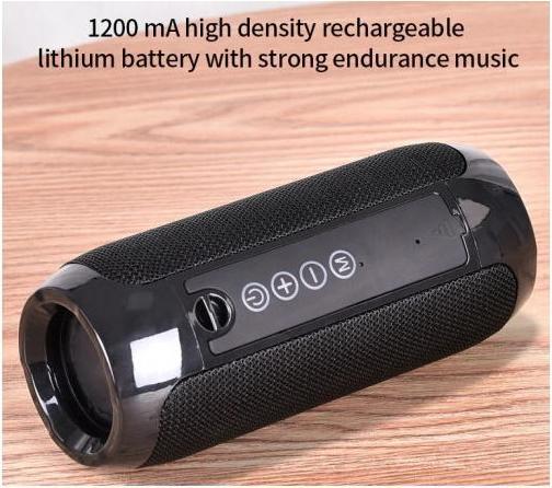 Actual product image Riff TG117 universal wireless BT waterproof speaker with AUX (4 h, Battery operated)