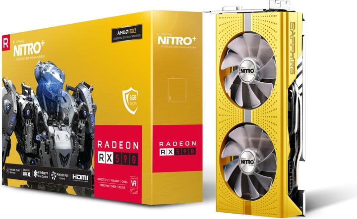 Produktbild Sapphire Nitro+ Radeon RX 590 SE (8 GB)
