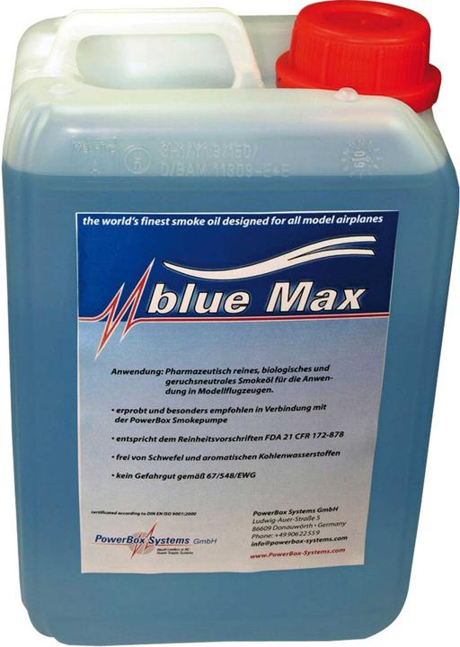 Actual product image Powerbox Systems Smoke oil Blue Max 5L