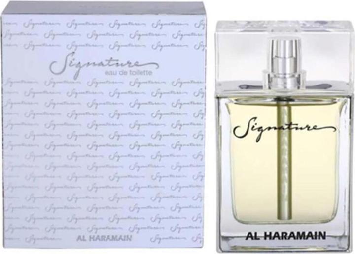 Al Haramain Signature Silver Unisex EDT 100ml (Eau de Toilette, 100 ml)