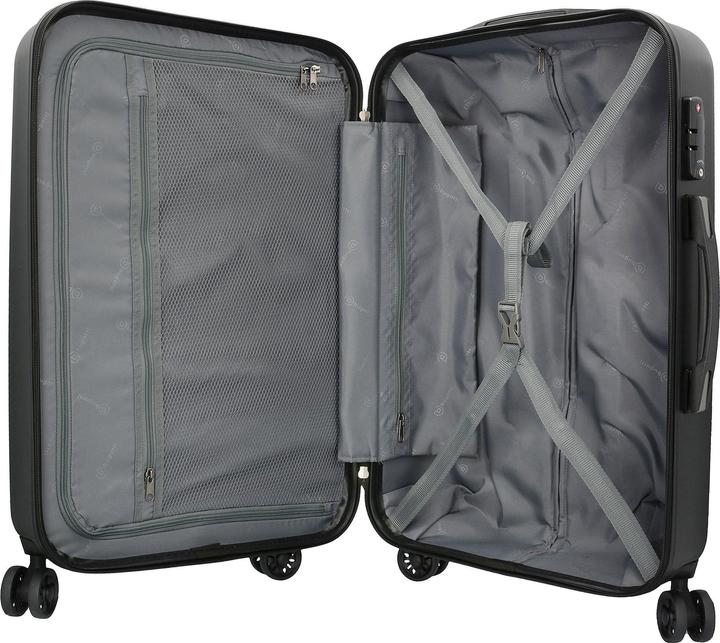 Produktbild Bugatti Lima 2.0 FL 4-Rollen Kofferset 3tlg mit Doppelrollen (215 l, XL (ab 115l))